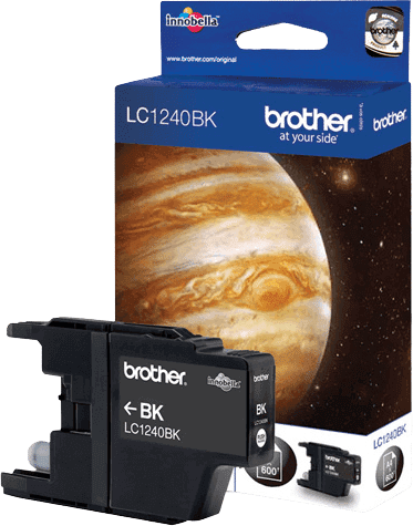 Brother Blækpatron sort LC1240BK