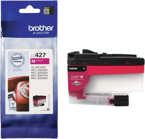 Brother Blækpatron magenta, 1500 sider LC427M