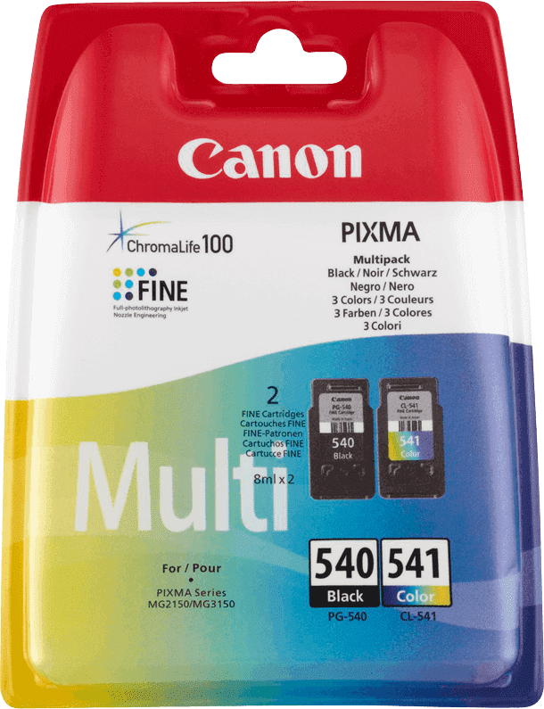 Canon Canon 540541 Blækpatron Multipack BK + CMY 5225B006