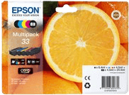 Epson Blækpatron MultiPack Bk,C,M,Y,PBK, Innehåll 6,4ml+ T3337