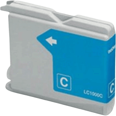 Brother Lc1000c Cyan Kompatibel Blækpatron 12 Ml. (Lc-1000c) Brother Lc1000c Cyan Kompatibel Blækpatron 12 Ml. (Lc-1000c)