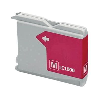 Brother LC1000M - Magenta - Blækpatron til printer Brother LC1000M - Magenta - Blækpatron til printer