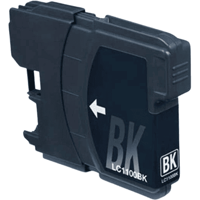 Brother - LC1100BK - Black - 14.6ml - Blækpatron Brother - LC1100BK - Black - 14.6ml - Blækpatron