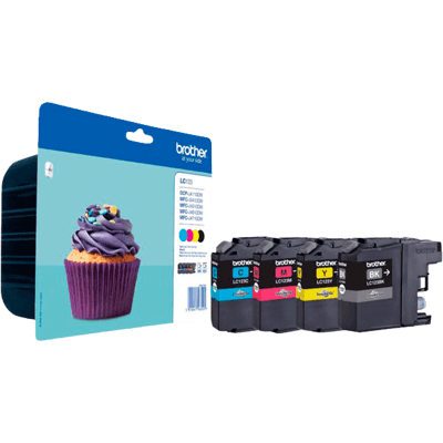 Brother Lc123 Cmyk Original Multipack (Lc-123 ) Brother Lc123 Cmyk Original Multipack (Lc-123 )