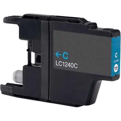 Brother Lc1240c Xl Cyan Kompatibel Blækpatron 20 Ml. (Lc-1240c) Brother Lc1240c Xl Cyan Kompatibel Blækpatron 20 Ml. (Lc-1240c)