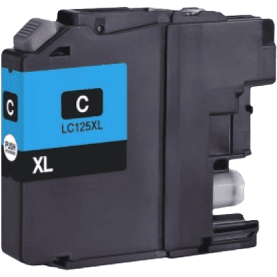 Brother Lc125c Xl Cyan Kompatibel Blækpatron 22 Ml. (Lc-125c) Brother Lc125c Xl Cyan Kompatibel Blækpatron 22 Ml. (Lc-125c)