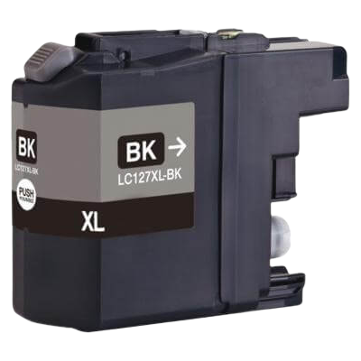 Brother Lc127bk Xl Sort Kompatibel Blækpatron 22 Ml. (Lc-127bk) Brother Lc127bk Xl Sort Kompatibel Blækpatron 22 Ml. (Lc-127bk)