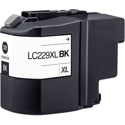 Brother Lc229bk Xl Sort Kompatibel Blækpatron 58,6 Ml. (Lc-229bk) Brother Lc229bk Xl Sort Kompatibel Blækpatron 58,6 Ml. (Lc-229bk)