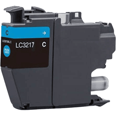 Brother - LC3217C - Cyan - 550 sider - Blækpatron Brother - LC3217C - Cyan - 550 sider - Blækpatron
