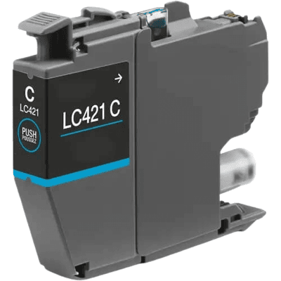 Brother Lc421c Cyan Kompatibel Blækpatron 200 Sider Brother Lc421c Cyan Kompatibel Blækpatron 200 Sider