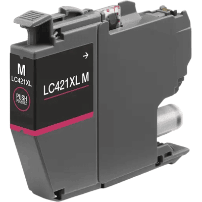Brother Lc421xlm Magenta Kompatibel Blækpatron 500 Sider Brother Lc421xlm Magenta Kompatibel Blækpatron 500 Sider