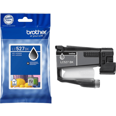 Brother Lc527bk Sort Original Blækpatron 1200 Sider Brother Lc527bk Sort Original Blækpatron 1200 Sider