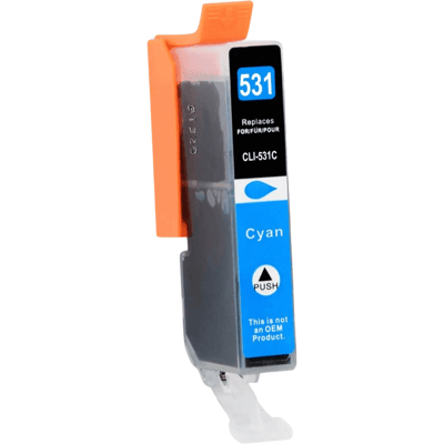 Canon - CLI-531C - Cyan - 12ml - Blækpatron til printer Canon - CLI-531C - Cyan - 12ml - Blækpatron til printer