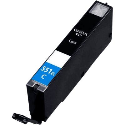 Canon - CLI-551XLC - Cyan - 12ml - Blækpatron Canon - CLI-551XLC - Cyan - 12ml - Blækpatron