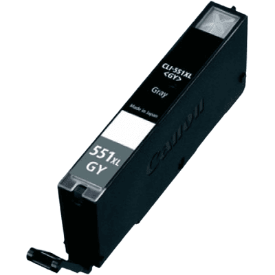 Canon Cli-551xlgy Grå Kompatibel Blækpatron 12 Ml. (6447b001) Canon Cli-551xlgy Grå Kompatibel Blækpatron 12 Ml. (6447b001)