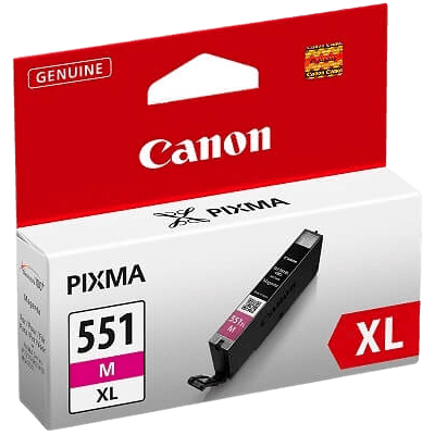 Canon Cli-551xlm Magenta Original Blækpatron 11 Ml. (6445b001) Canon Cli-551xlm Magenta Original Blækpatron 11 Ml. (6445b001)