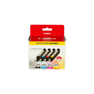 Canon Cli-571 Cmyk Original Multipack (0386c005) Canon Cli-571 Cmyk Original Multipack (0386c005)