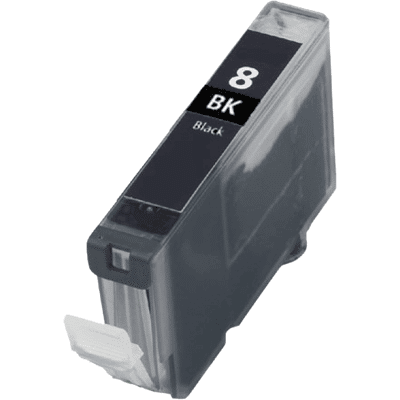 Canon Cli-8bk Sort Kompatibel Blækpatron 13 Ml. (0620b001) Canon Cli-8bk Sort Kompatibel Blækpatron 13 Ml. (0620b001)