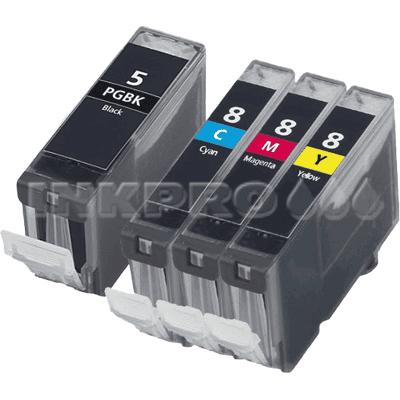 Canon Cli-8c 4 Stk. Rabatpakke Blækpatron 65 Ml. - Kompatibel Canon Cli-8c 4 Stk. Rabatpakke Blækpatron 65 Ml. - Kompatibel