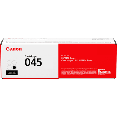 Canon Crg 045bk Sort Original Toner 1400 Sider (1242c002) Canon Crg 045bk Sort Original Toner 1400 Sider (1242c002)