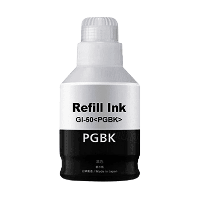 Canon Gi-50 Pgbk Pigment Sort Kompatibel Blæk Refill 170 Ml. (3386c001) Canon Gi-50 Pgbk Pigment Sort Kompatibel Blæk Refill 170 Ml. (3386c001)