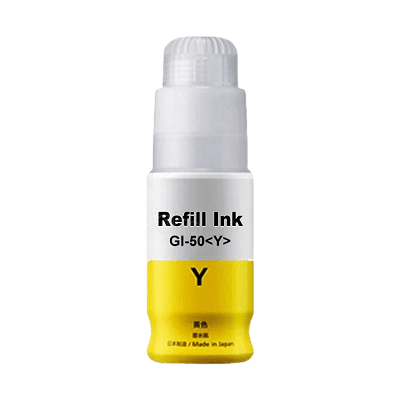 Canon Gi-50 Y Gul Kompatibel Blæk Refill 70 Ml. (3405c001) Canon Gi-50 Y Gul Kompatibel Blæk Refill 70 Ml. (3405c001)