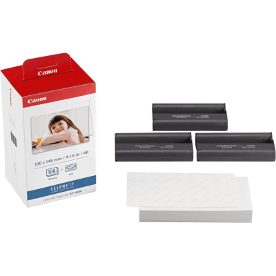 Canon Kp-108in 10 X 15 Cm Cmy Original Multipack 108 Sider (3115b001) Canon Kp-108in 10 X 15 Cm Cmy Original Multipack 108 Sider (3115b001)