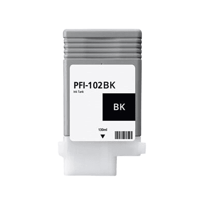 Canon Pfi102bk Sort Kompatibel Blækpatron 130 Ml. (0895b001) Canon Pfi102bk Sort Kompatibel Blækpatron 130 Ml. (0895b001)