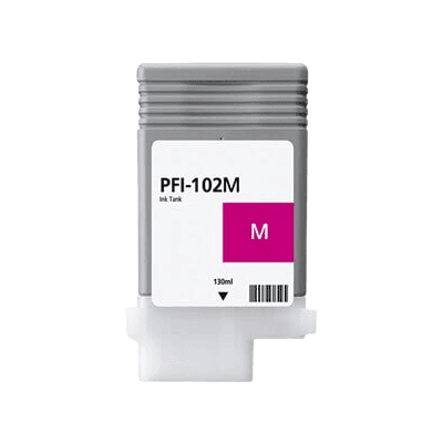 Canon Pfi102m Magenta Kompatibel Blækpatron 130 Ml. (0897b001) Canon Pfi102m Magenta Kompatibel Blækpatron 130 Ml. (0897b001)