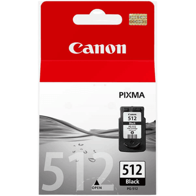 Canon Pg-512bk Xl Sort Original Blækpatron 15 Ml. (2969b001) Canon Pg-512bk Xl Sort Original Blækpatron 15 Ml. (2969b001)