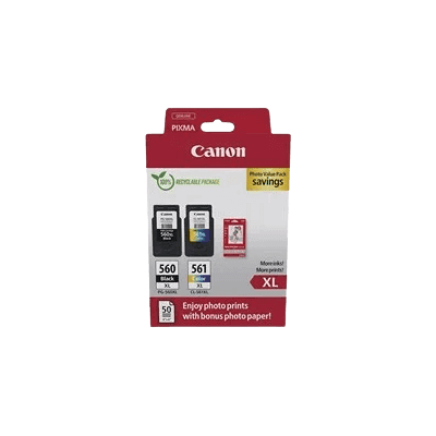 Canon Pg-545xl + Cl-546xl + Papir Cmyk Original Multipack 15 + 13 Ml. (8286b011) Canon Pg-545xl + Cl-546xl + Papir Cmyk Original Multipack 15 + 13 Ml. (8286b011)