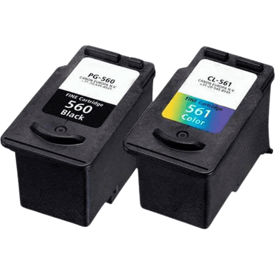 Canon Pg-560xl / Cl-561xl 2 Stk. Rabatpakke Blækpatron 38 Ml. - Kompatibel Canon Pg-560xl / Cl-561xl 2 Stk. Rabatpakke Blækpatron 38 Ml. - Kompatibel