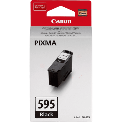 Canon Pg-595 Sort Original Blækpatron 6,7 Ml. (7171c001) Canon Pg-595 Sort Original Blækpatron 6,7 Ml. (7171c001)
