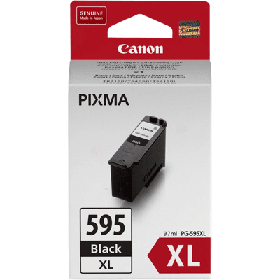 Canon Pg-595xl Sort Original Blækpatron 9,7 Ml. (7170c001) Canon Pg-595xl Sort Original Blækpatron 9,7 Ml. (7170c001)