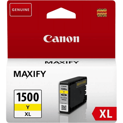 Canon Pgi-1500xl Gul Original Blækpatron 12 Ml. (9195b001) Canon Pgi-1500xl Gul Original Blækpatron 12 Ml. (9195b001)