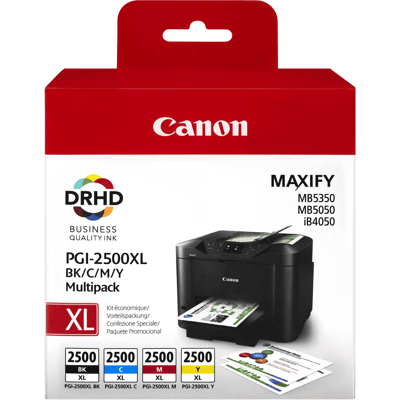 Canon Pgi-2500 Xl Cmyk Original Multipack (9254b004) Canon Pgi-2500 Xl Cmyk Original Multipack (9254b004)