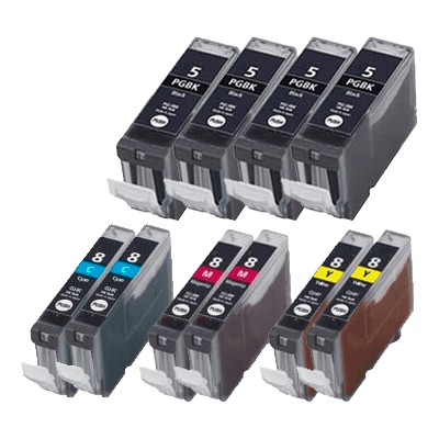 Canon Pgi 5 10 Stk. Rabatpakke Blækpatron 182 Ml. - Kompatibel Canon Pgi 5 10 Stk. Rabatpakke Blækpatron 182 Ml. - Kompatibel
