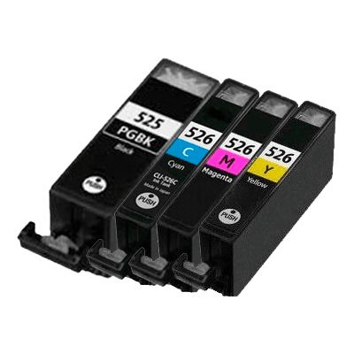 Canon - PGI-525PG - 4-pack - 46 ml - Blækpatron Canon - PGI-525PG - 4-pack - 46 ml - Blækpatron