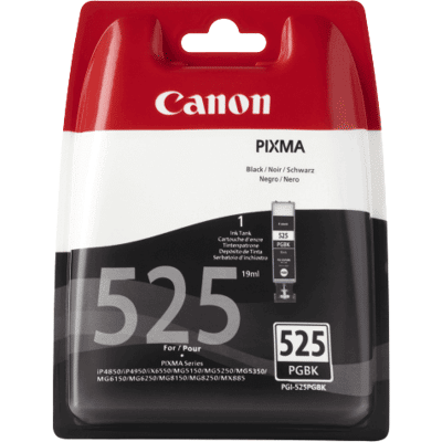 Canon Pgi-525pgbk Pigment Sort Original Blækpatron 19 Ml. (4529b001) Canon Pgi-525pgbk Pigment Sort Original Blækpatron 19 Ml. (4529b001)