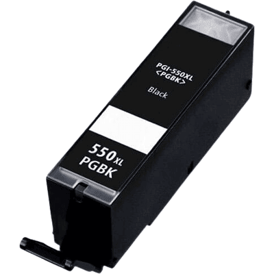 Canon Pgi-550xlbk Pigment Sort Kompatibel Blækpatron 25 Ml. (6431b001) Canon Pgi-550xlbk Pigment Sort Kompatibel Blækpatron 25 Ml. (6431b001)