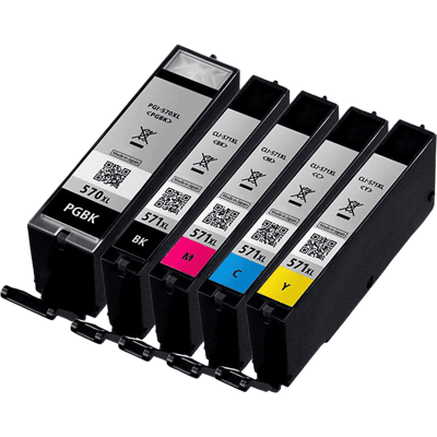 Canon Pgi-570 Pg Xl 5 Stk. Rabatpakke Blækpatron 73,8 Ml. - Kompatibel Canon Pgi-570 Pg Xl 5 Stk. Rabatpakke Blækpatron 73,8 Ml. - Kompatibel
