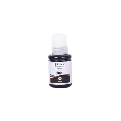 Epson 102 Sort Kompatibel Blæk Refill 130 Ml. (C13t03r140) Epson 102 Sort Kompatibel Blæk Refill 130 Ml. (C13t03r140)