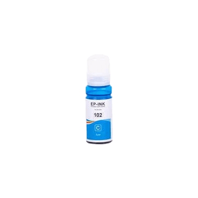 Epson 102 Cyan Kompatibel Blæk Refill 70 Ml. (C13t03r240) Epson 102 Cyan Kompatibel Blæk Refill 70 Ml. (C13t03r240)