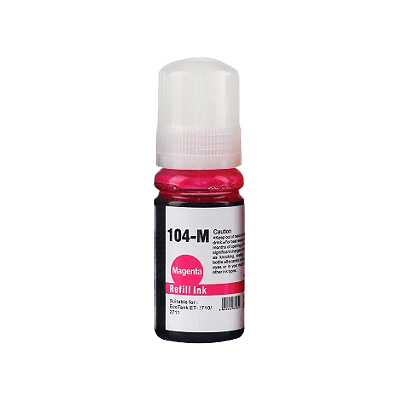 Epson 104 Magenta Kompatibel Blæk Refill 70 Ml. (C13t00p340) Epson 104 Magenta Kompatibel Blæk Refill 70 Ml. (C13t00p340)