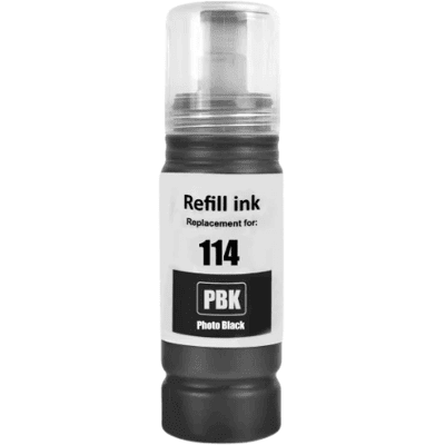 Epson 114 Foto Sort Kompatibel Blæk Refill 70 Ml. (C13t07b140) Epson 114 Foto Sort Kompatibel Blæk Refill 70 Ml. (C13t07b140)