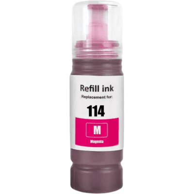 Epson 114 Magenta Kompatibel Blæk Refill 70 Ml. (C13t07b340) Epson 114 Magenta Kompatibel Blæk Refill 70 Ml. (C13t07b340)