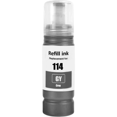 Epson 114 Grå Kompatibel Blæk Refill 70 Ml. (C13t07b540) Epson 114 Grå Kompatibel Blæk Refill 70 Ml. (C13t07b540)