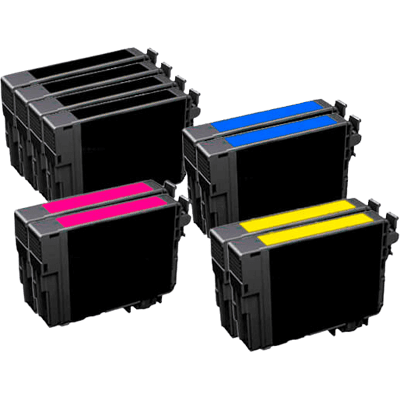 Epson 18 Xl 10 Stk. Rabatpakke Blækpatron 146 Ml. - Kompatibel Epson 18 Xl 10 Stk. Rabatpakke Blækpatron 146 Ml. - Kompatibel