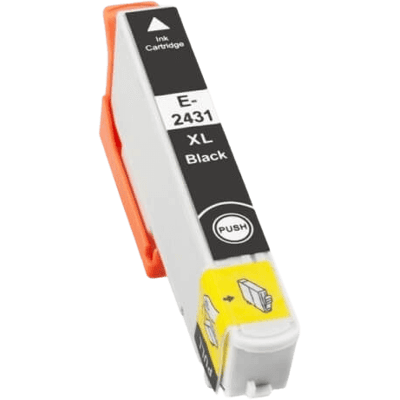Epson 24 Xl Sort Kompatibel Blækpatron 11 Ml. (C13t24314010) Epson 24 Xl Sort Kompatibel Blækpatron 11 Ml. (C13t24314010)