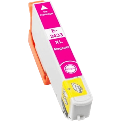 Epson 24 Xl Magenta Kompatibel Blækpatron 11 Ml. (C13t24334010) Epson 24 Xl Magenta Kompatibel Blækpatron 11 Ml. (C13t24334010)